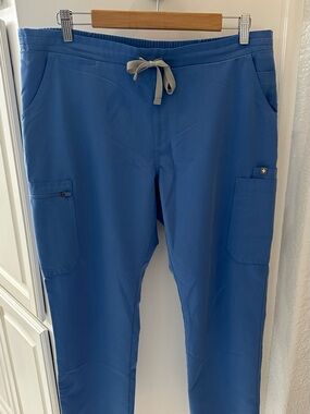 Figs Technical Collection Scrub Top in Blue